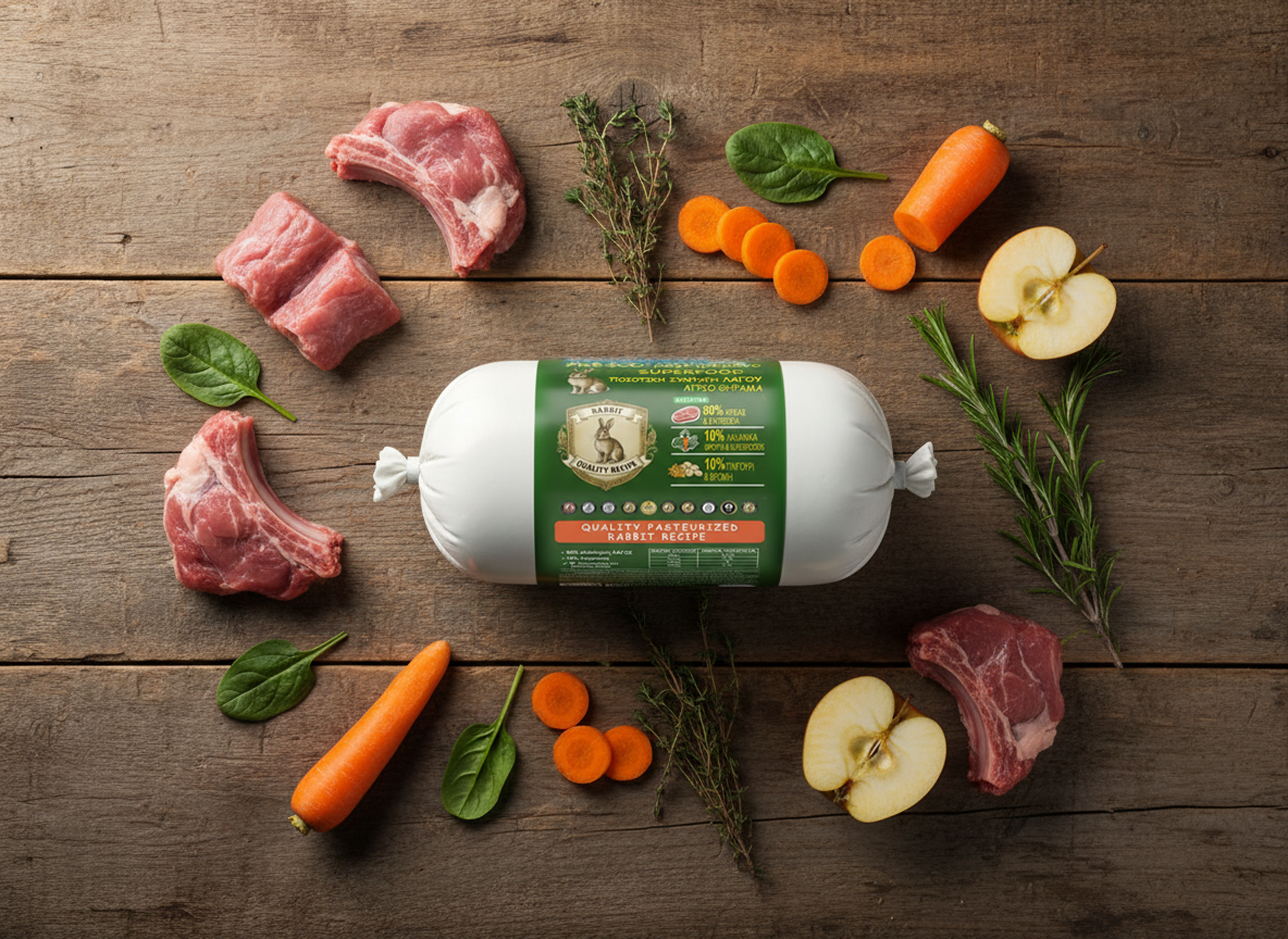 FRESCO Pasteurized Rabbit - Συσκευασία