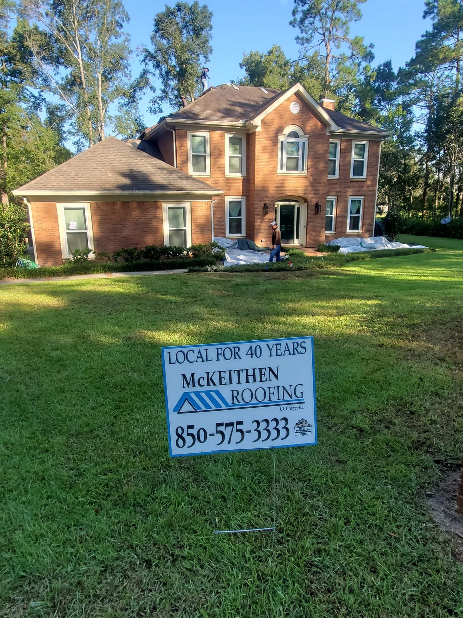Large House with New Roof — Roofing in Tallahassee, FL