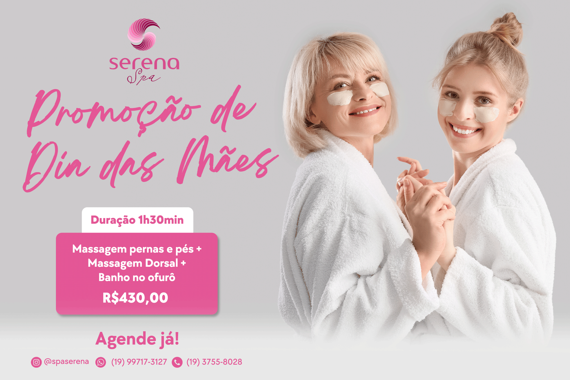 Promoção Serena Spa - Massagem craniofacial