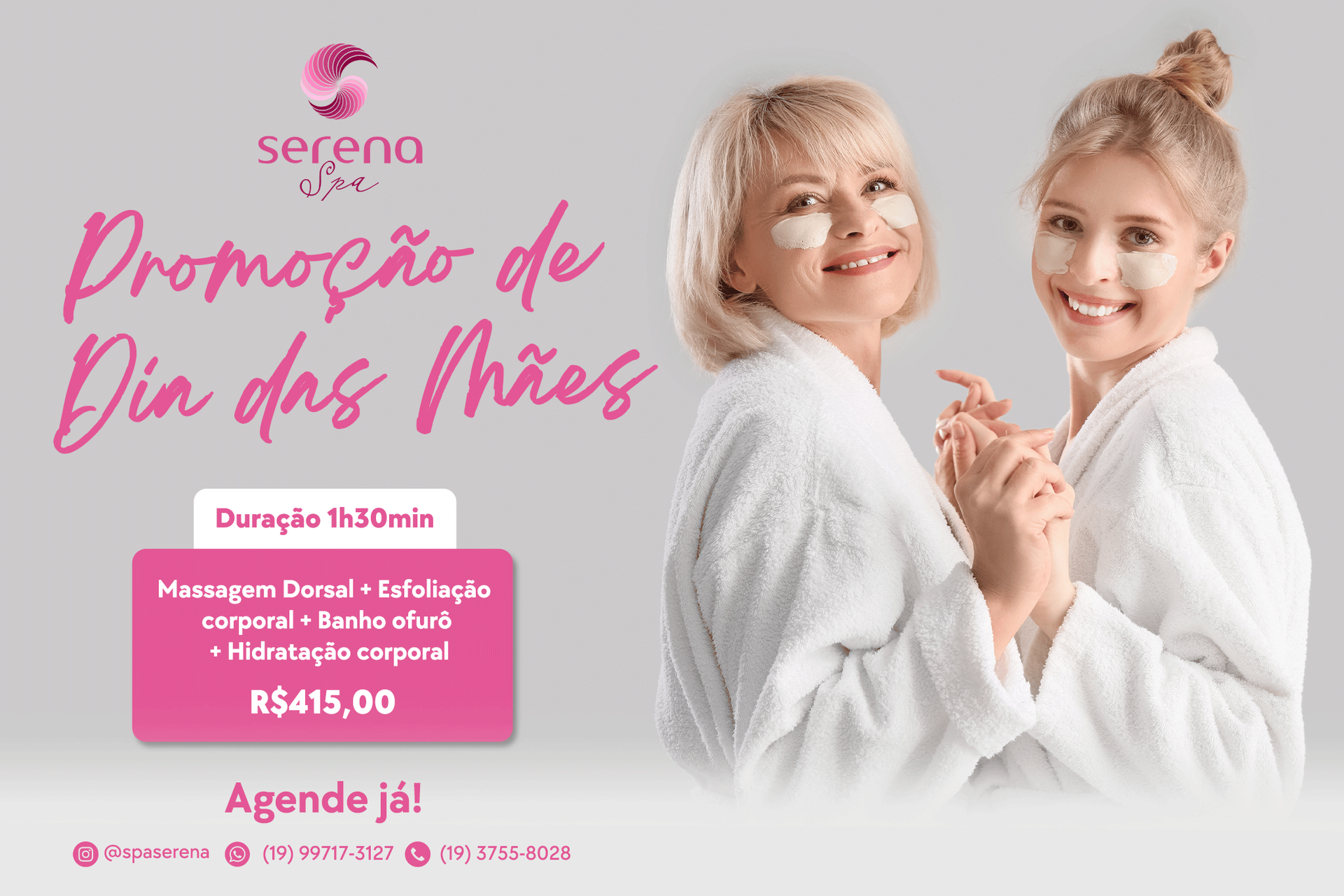 Promoção Serena Spa - Massagem dorsal