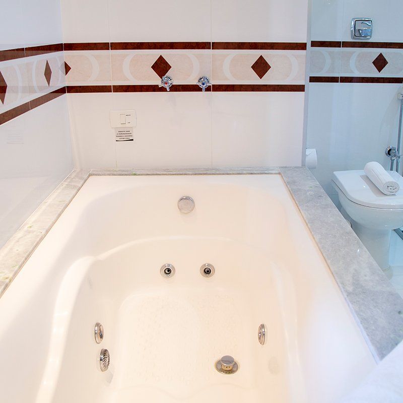 banheiro do Hotel Florença