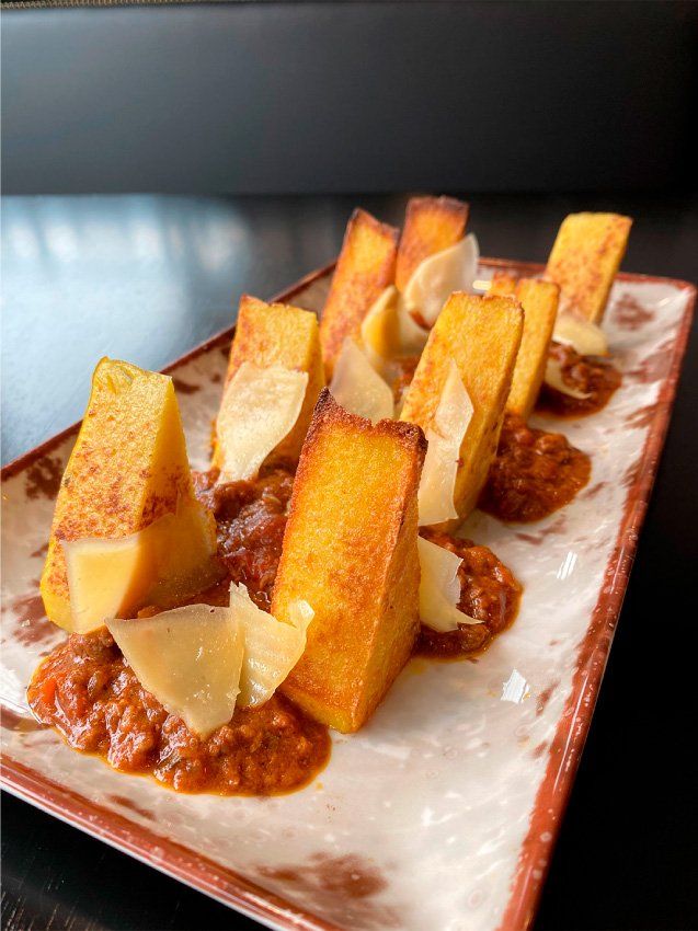 Polenta al ragú