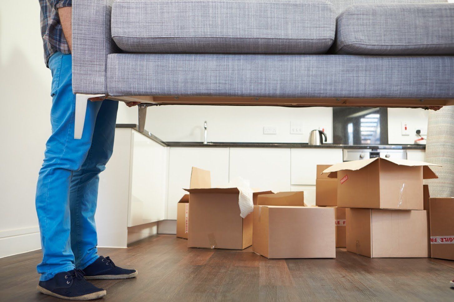 Moving Sofa — Geelong, VIC — Zippy Removals & Storage