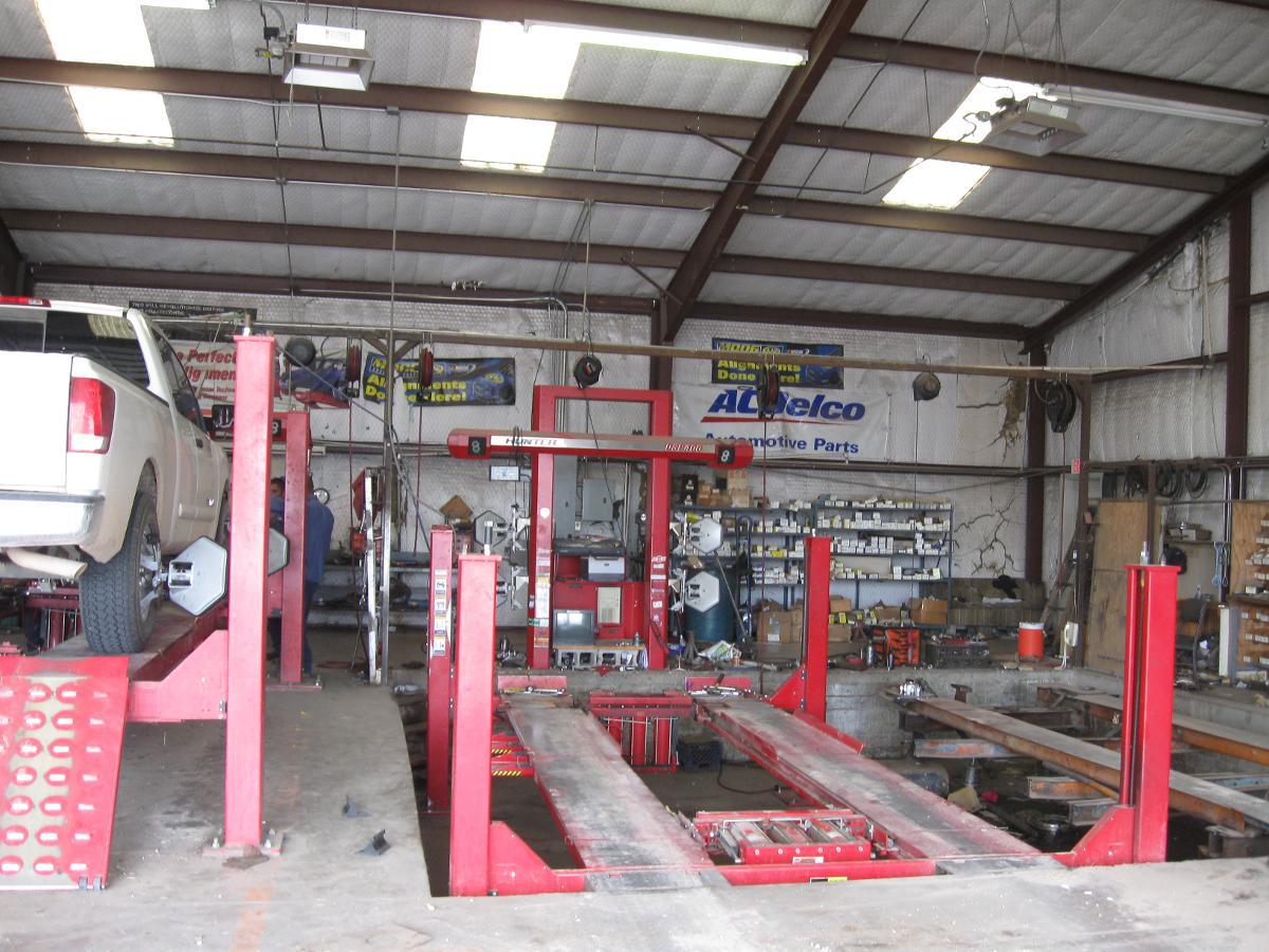 Car Lift Equipment — San Angelo, TX — Caddo Street Wheel Alignment & Brake Shop, Inc