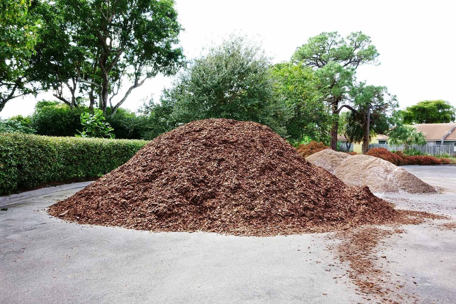 Pile of Mulch — Congers, NY — SDM Industries Inc.