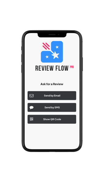 Review Flow on a phone to get reviews