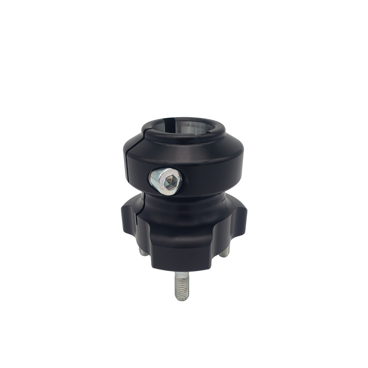 Wheel Hub D.40mm L.62mm Key 8mm - Black Aluminum - MiniShifter Front Hubs