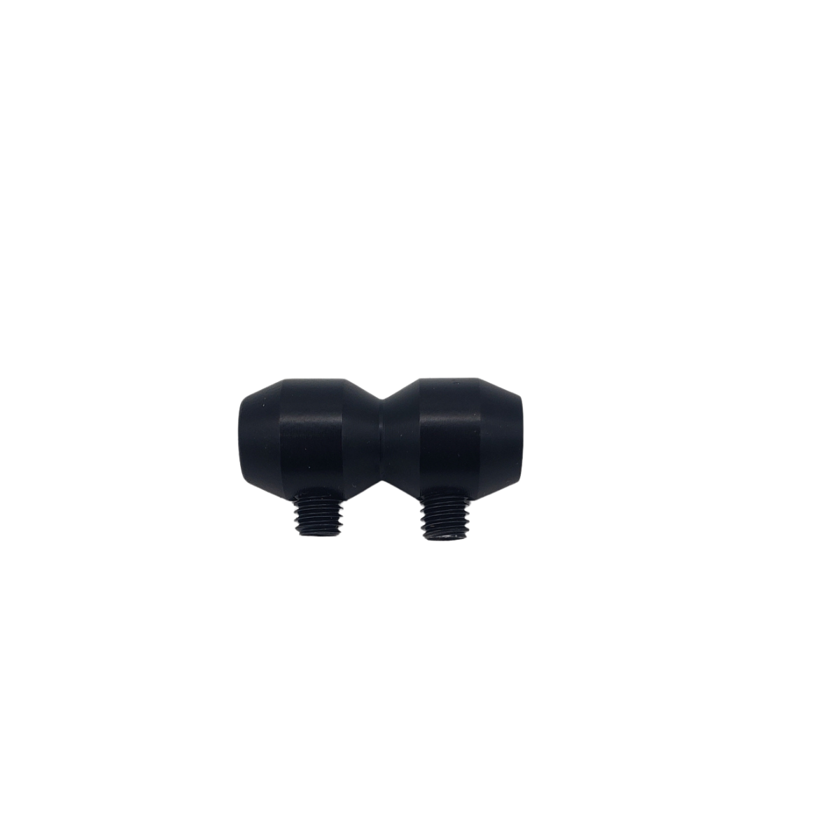 CLAMP DOUBLE SCREWS ALUMINIUM BLACK