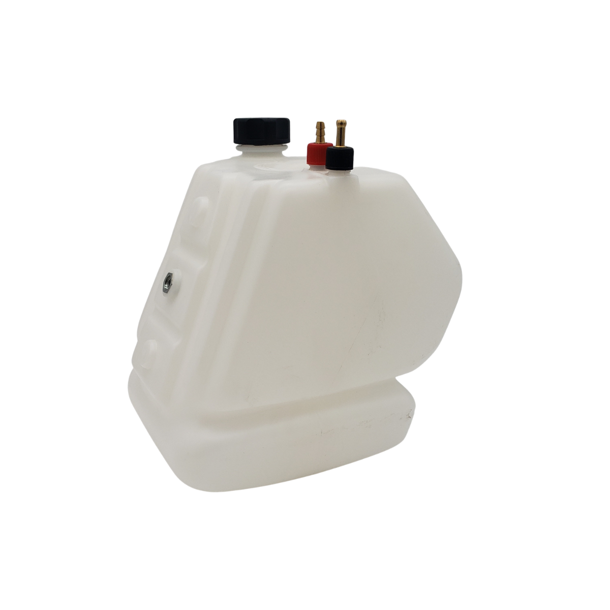 8.5L KG FUEL TANK, W/ CAP, SUCTION, AIR FLOW CONNECTION & WING NUT, OPAQUE