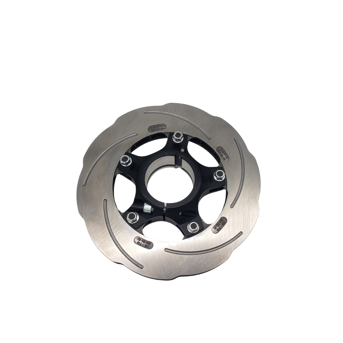 Rear brake disc+Al holder Ø50 mm floating..
