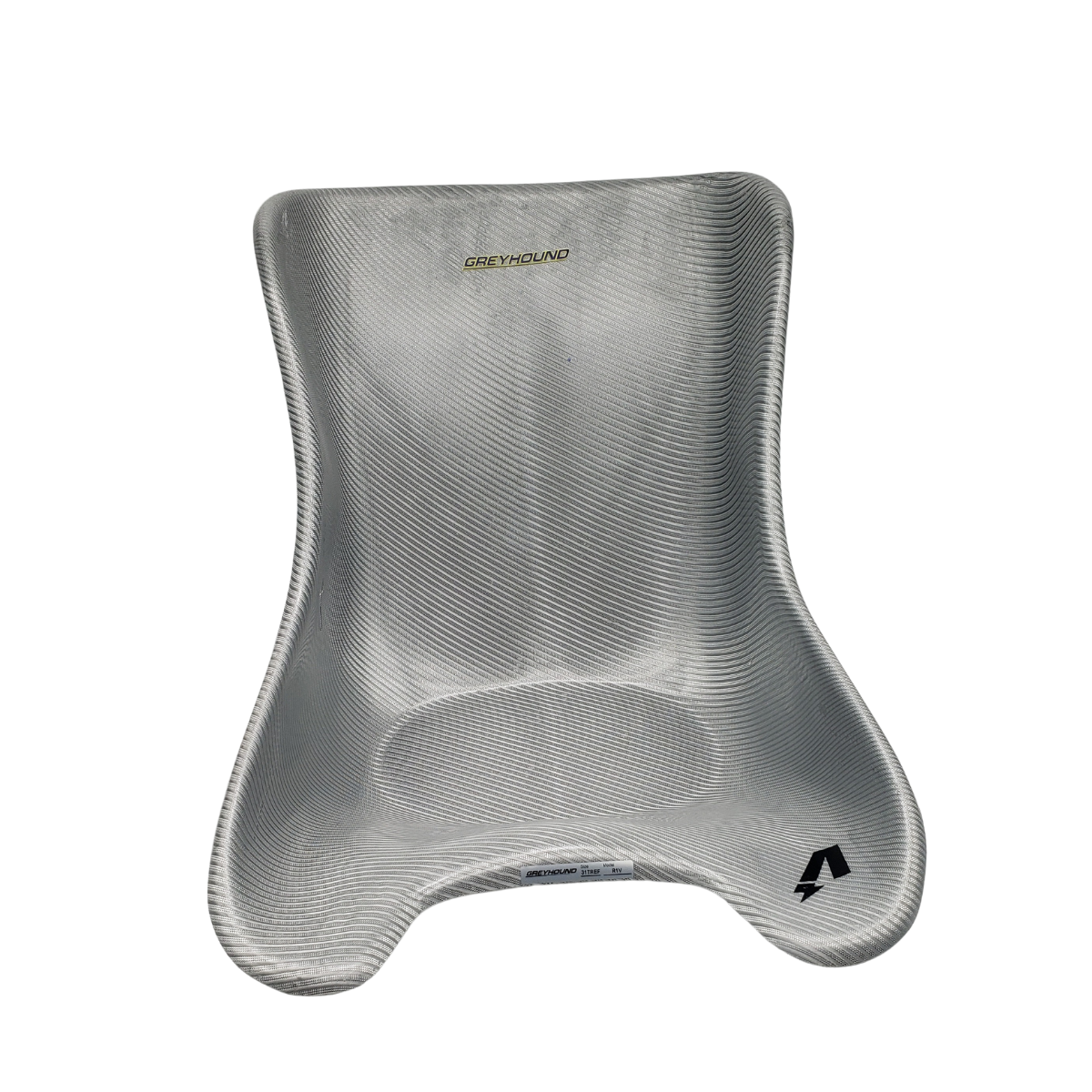 RACING SEAT R1V  TYPE SILVER COLOR - SIZE 28