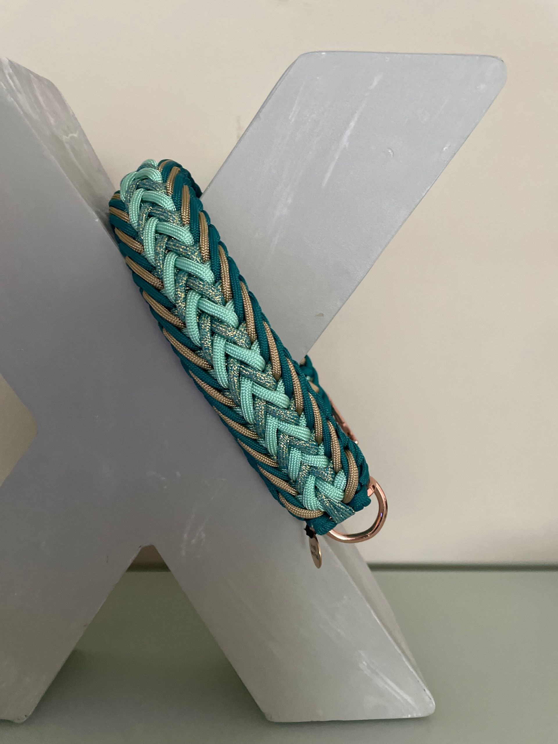 NIEUW! Halsband: Emerald Wave