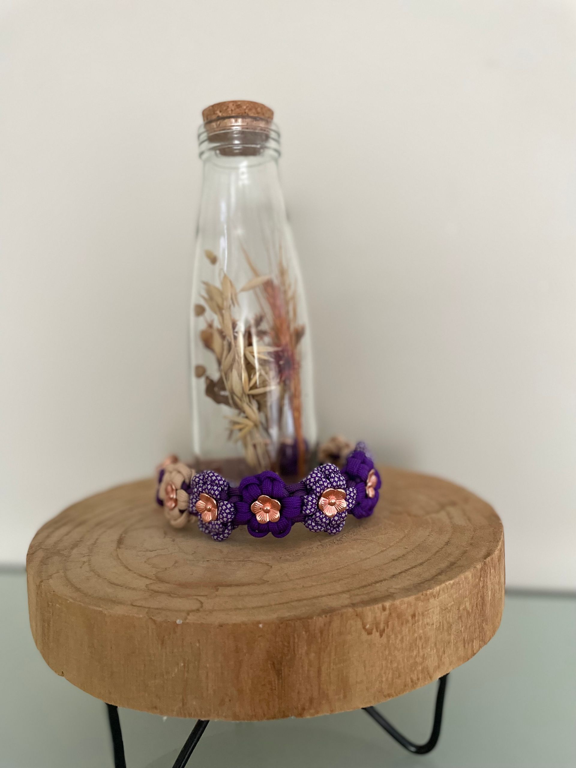 Halsband mini: Lavender Bloom