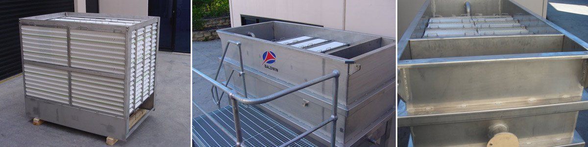 A collage of three pictures of a stainless steel sink