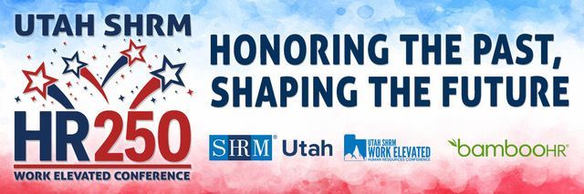 A logo for a company called celebrate utah with mountains in the background.