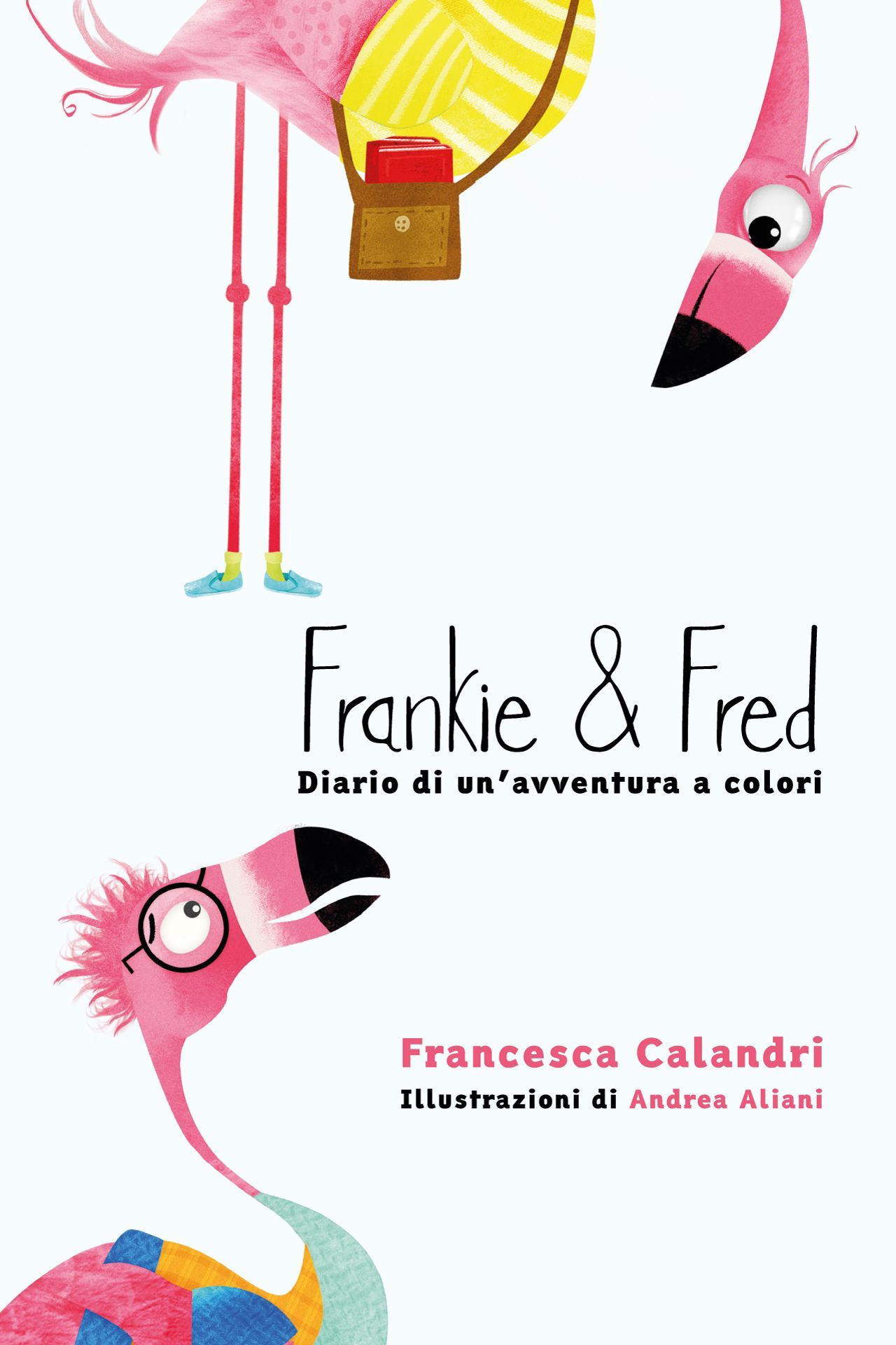 Copertina libro Frankie & Fred di Francesca Calandri realizzata da Beatrice Spada designer