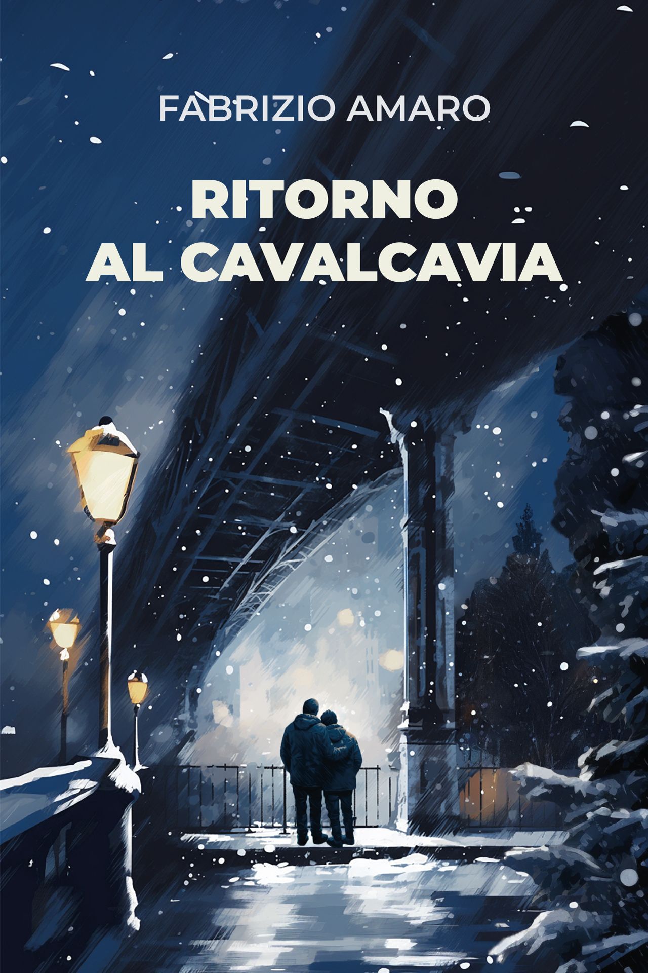 Copertina libro Ritorno al cavalcavia di Fabrizio Amaro realizzata da Beatrice Spada designer