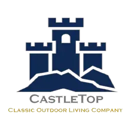 A logo for Castle Top Classic Outdoor Living