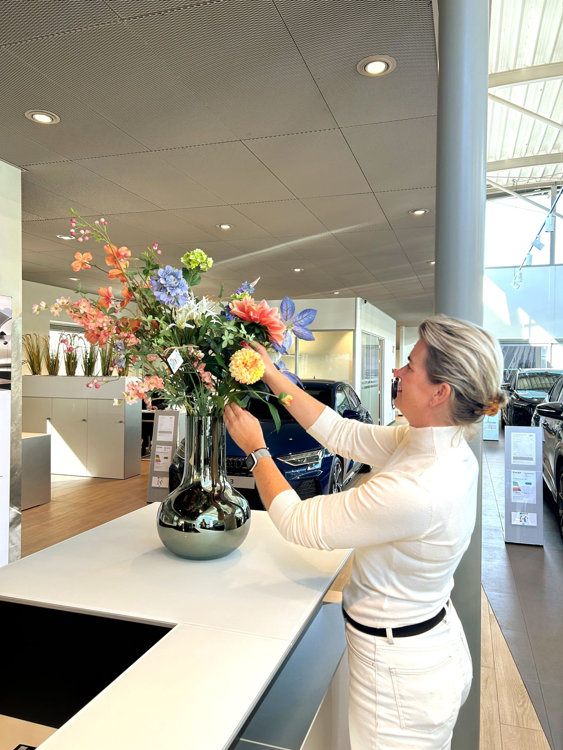 Zakelijke bloemen bij Huiskes Kokkeler 