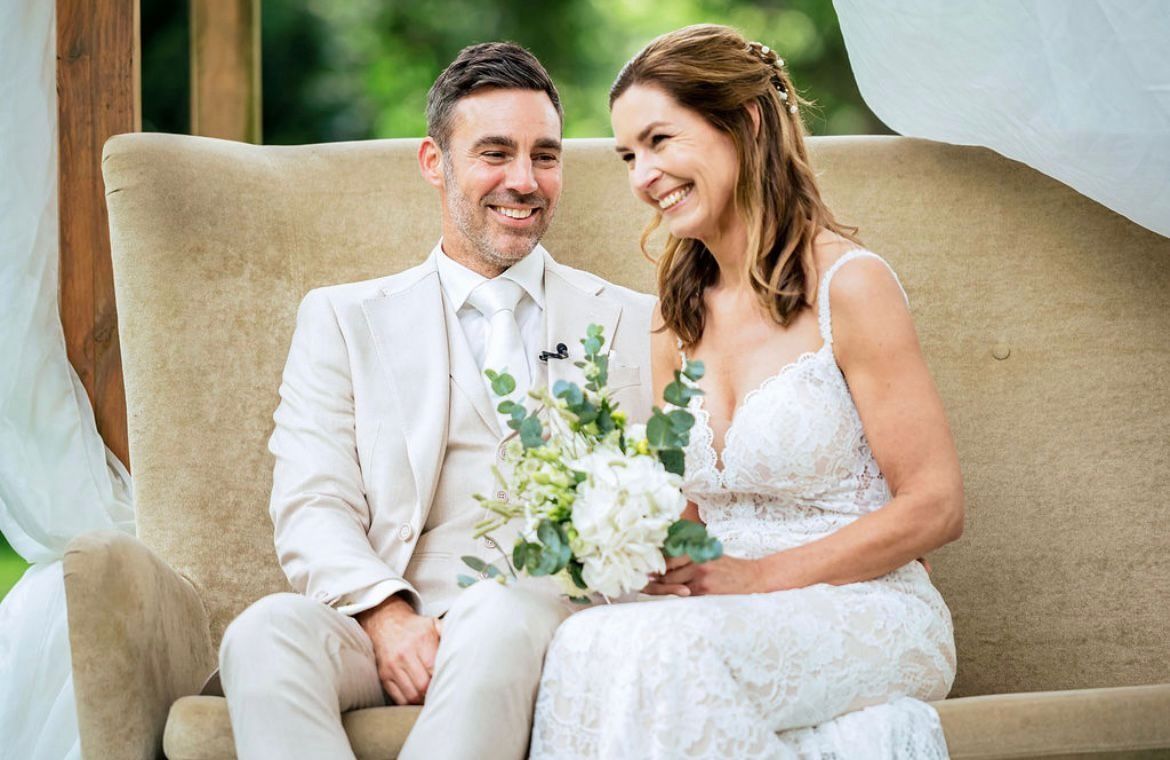 Prachtig bruidsboeket van Marlou & Bloemen 