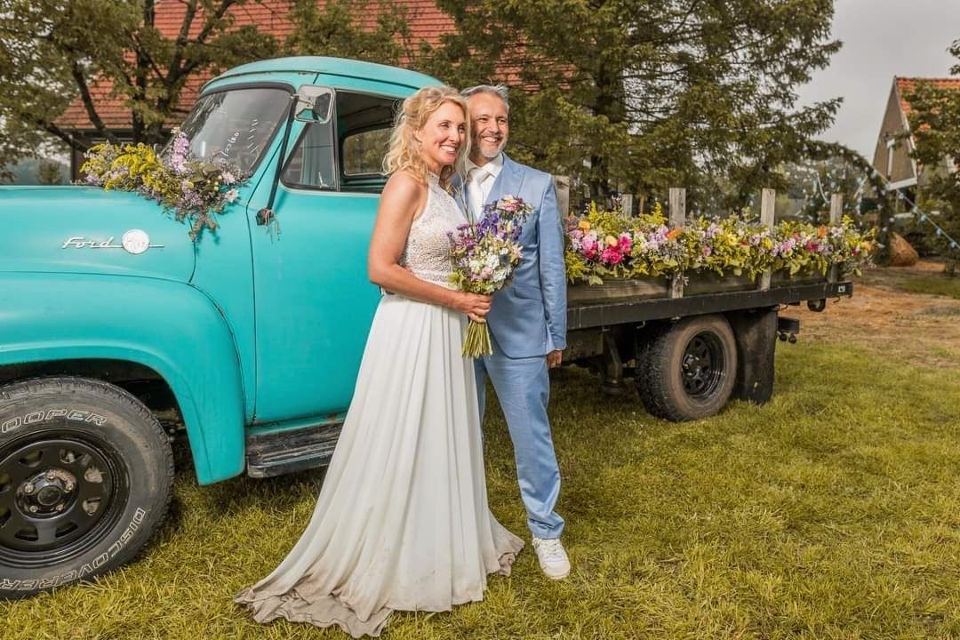 Prachtig bruidsboeket van Marlou & Bloemen 