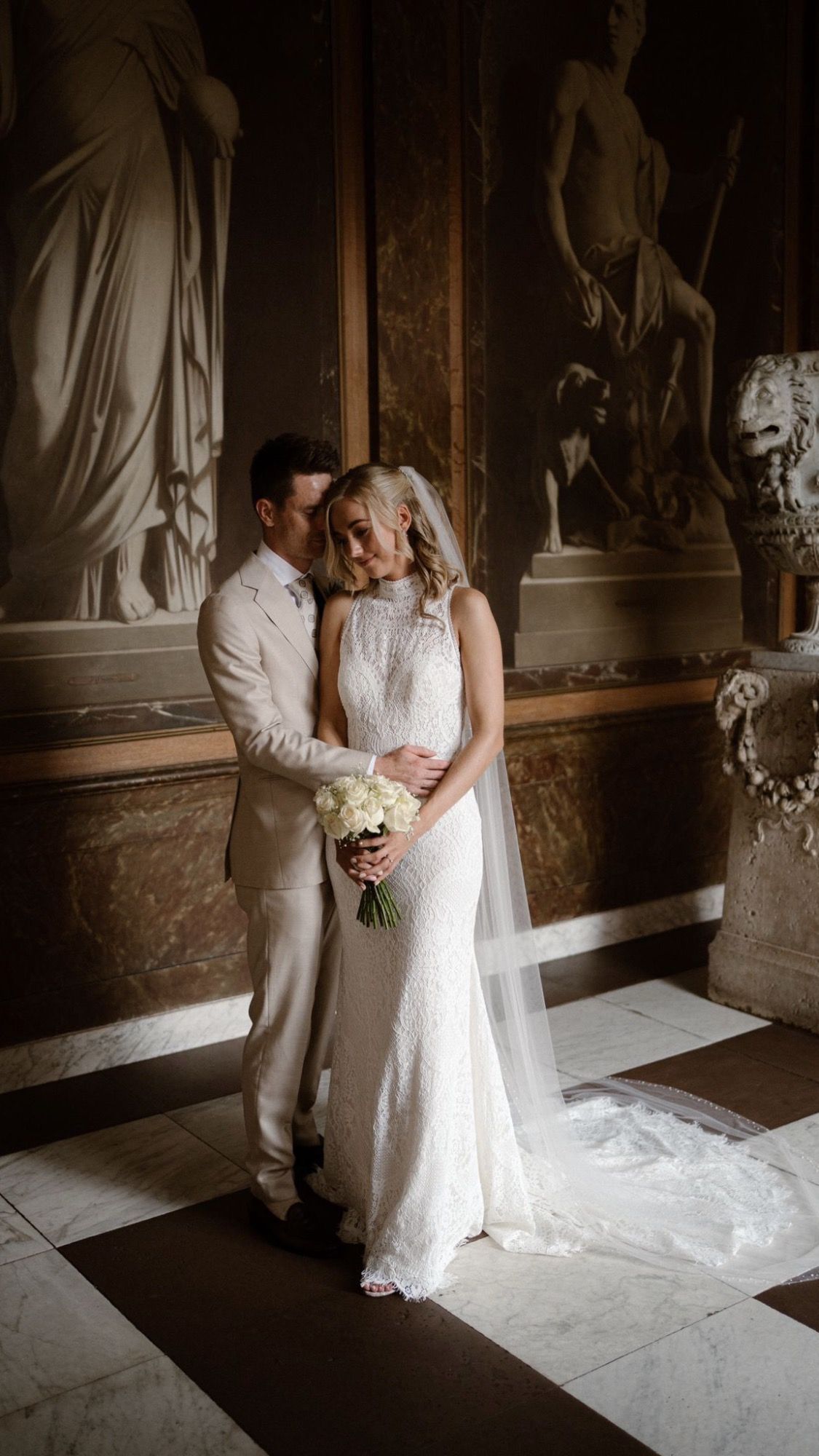 Prachtig bruidsboeket van Marlou & Bloemen 