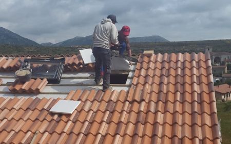 reparar tejados en vivienda unifamiliar de jaen
