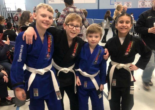 Kids Jujitsu - Group of Children in New Egypt, NJ