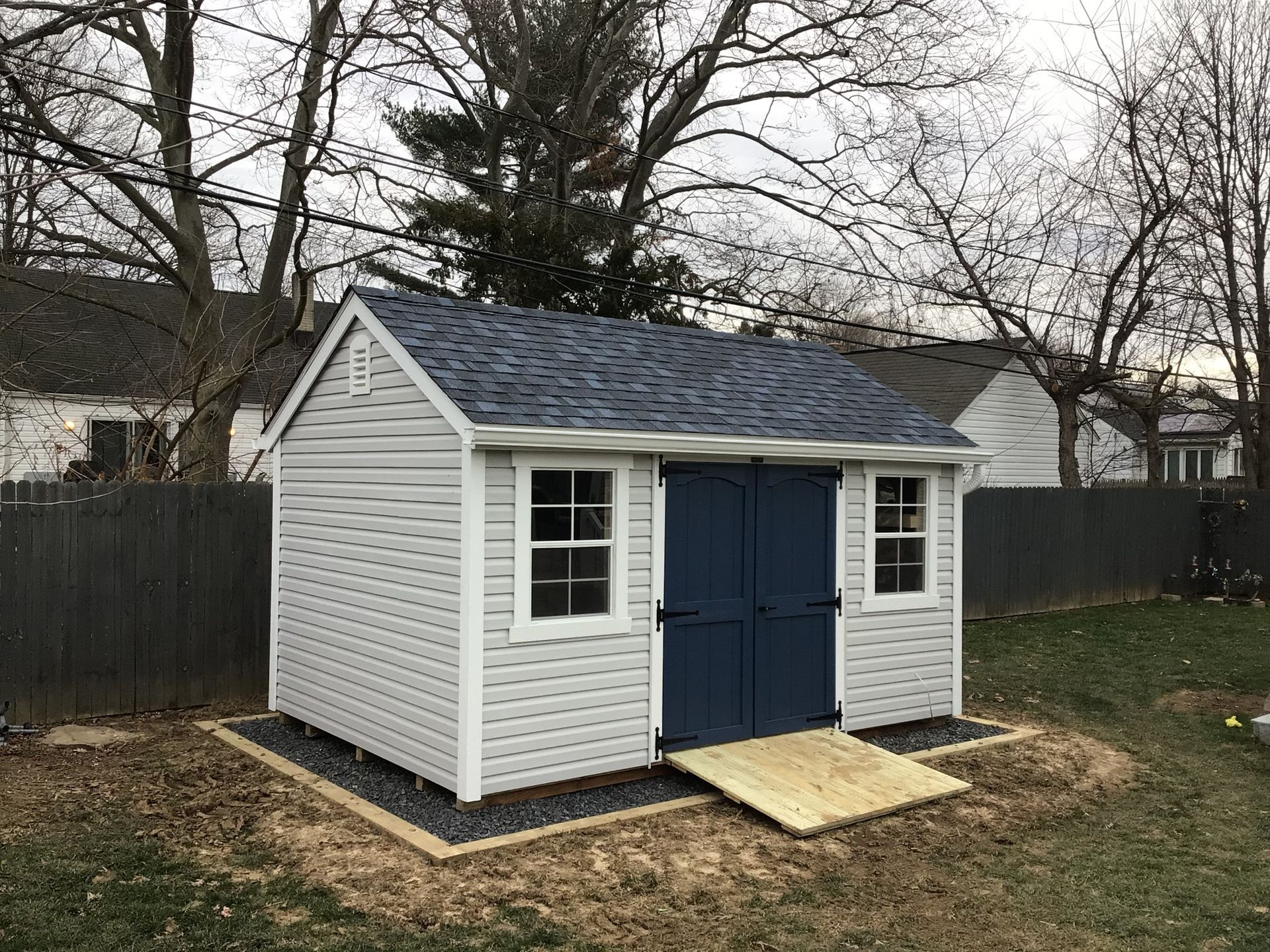 long lasting storage shed