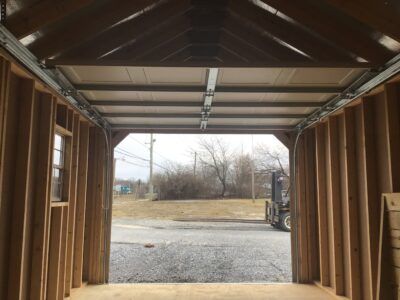 open dutch barn garage 