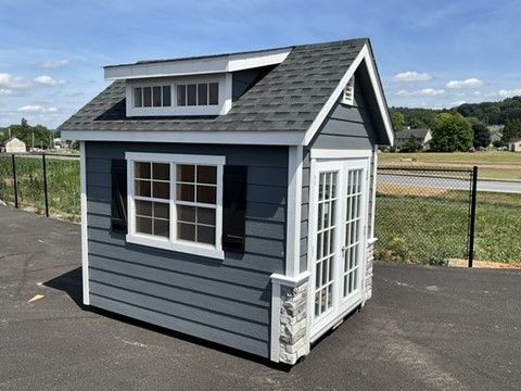 8x10 Painted Classic Shed