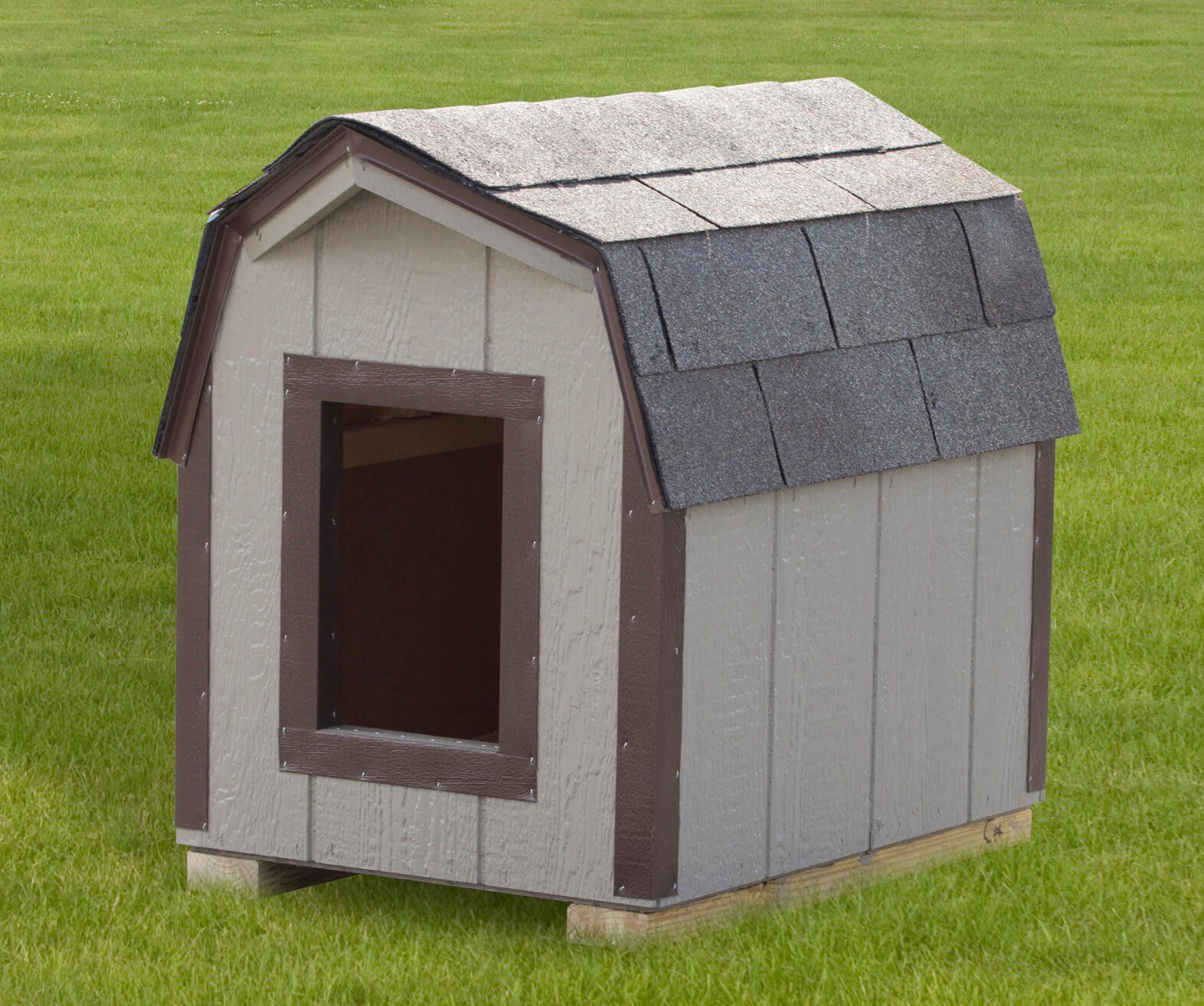 tan dog house