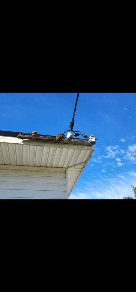 Point of Attachment in need of Repair — Electrician In Newcastle, NSW