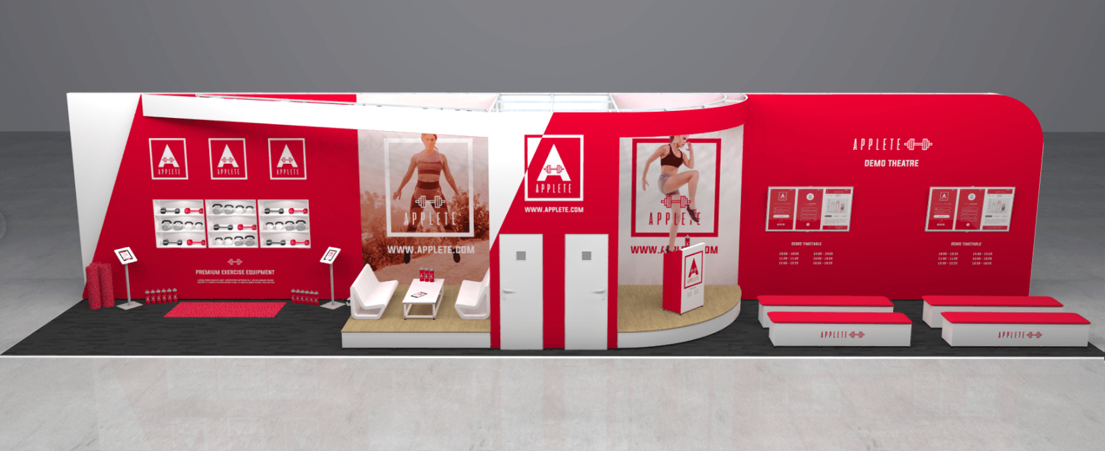 modular exhibition stand design