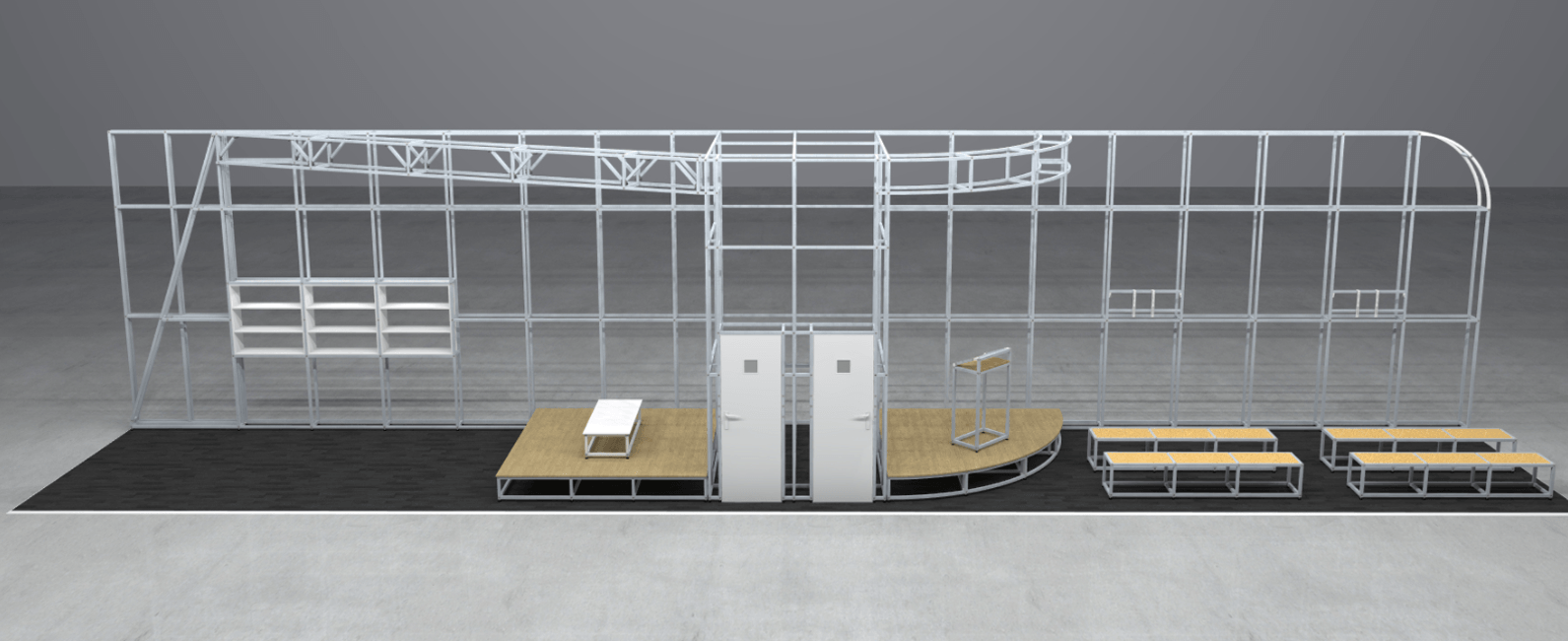 modular exhibition stand
