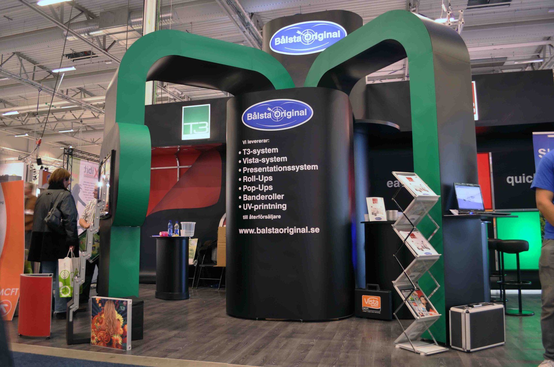exhibition displays for multiple events