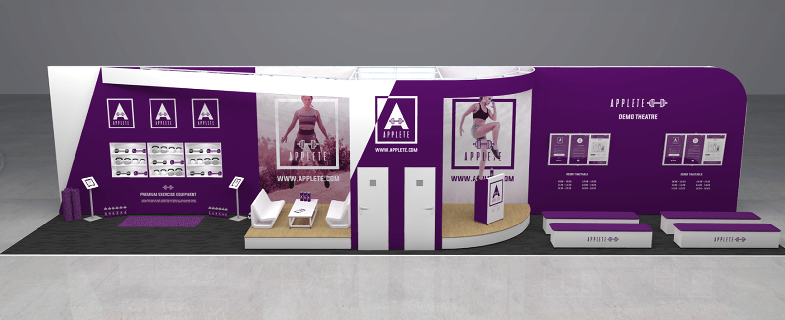 modular exhibition stand design