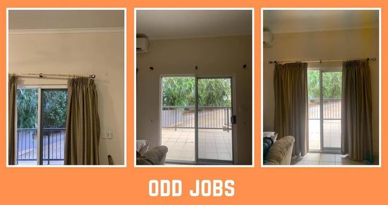 Curtains  — Property Maintenance in Darwin, NT