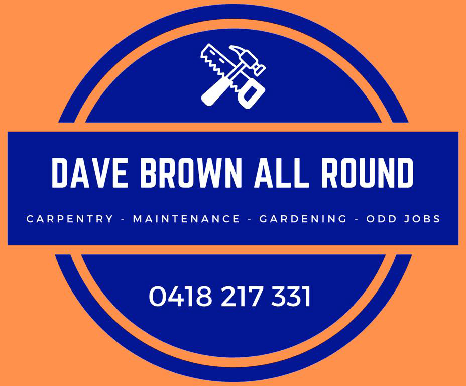 Dave Brown All Round is your experienced handyman in Darwin