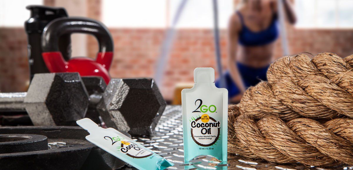 2GO Coconut Oil Single Serve Organic Virgin Coconut Oil