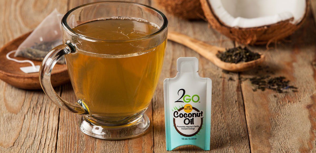 2GO Coconut Oil Single Serve Organic Virgin Coconut Oil