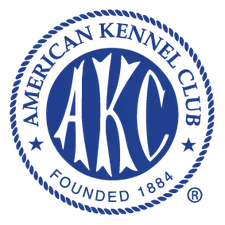 The logo for the american kennel club was founded in 1884