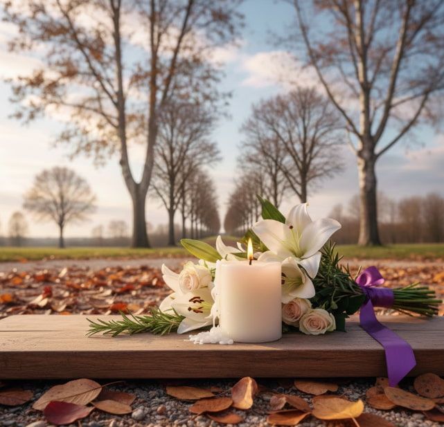 Peaceful memorial scene for Clarksville, TN funeral home and cremations services