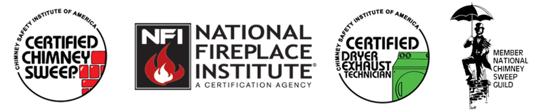 The national fireplace institute is a certified chimney sweep