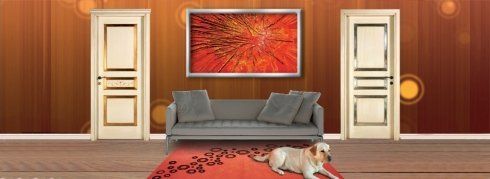 Porte rifinite oro e argento