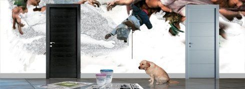 Porte scure e chiare