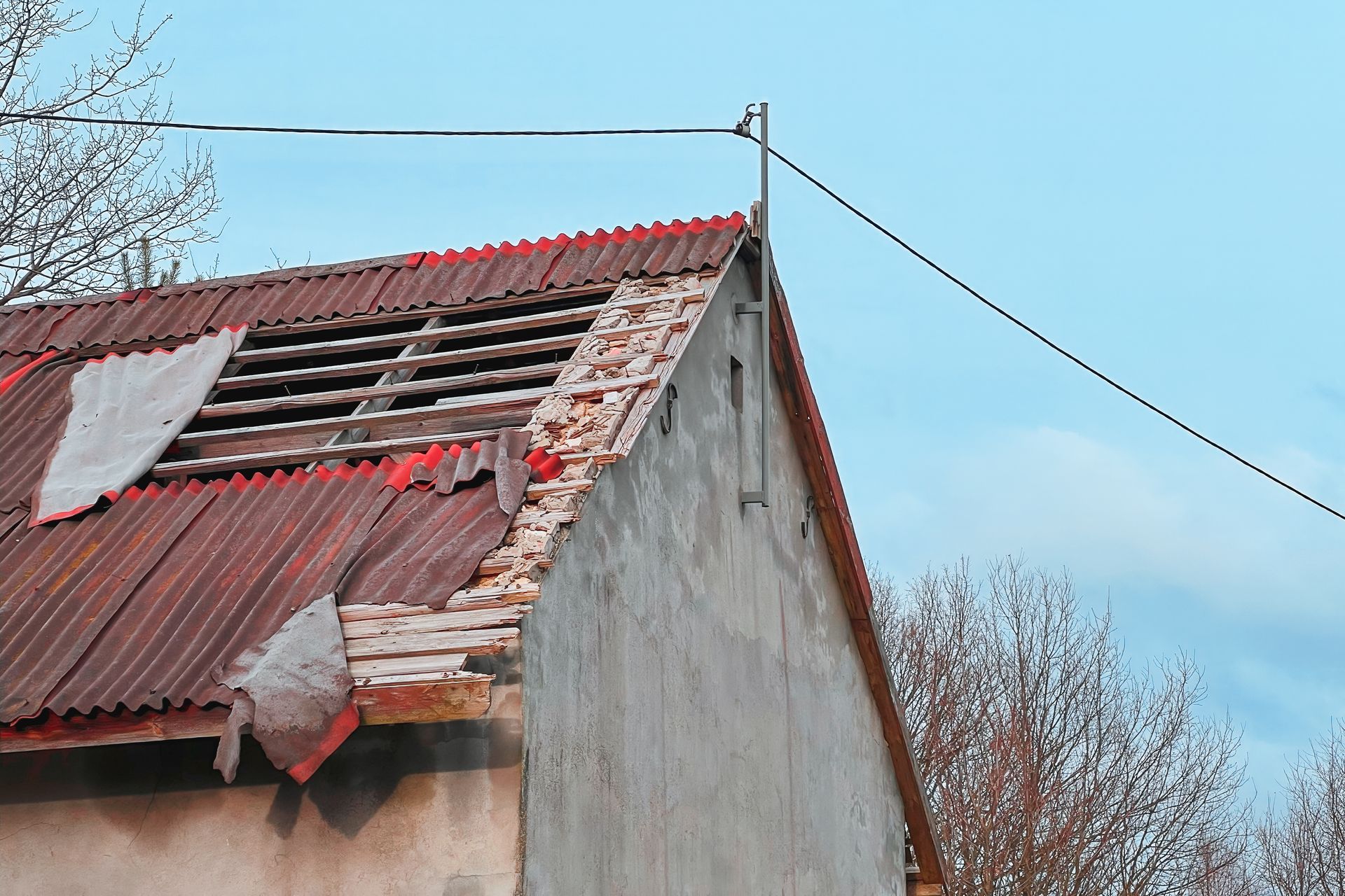 roof storm damage
