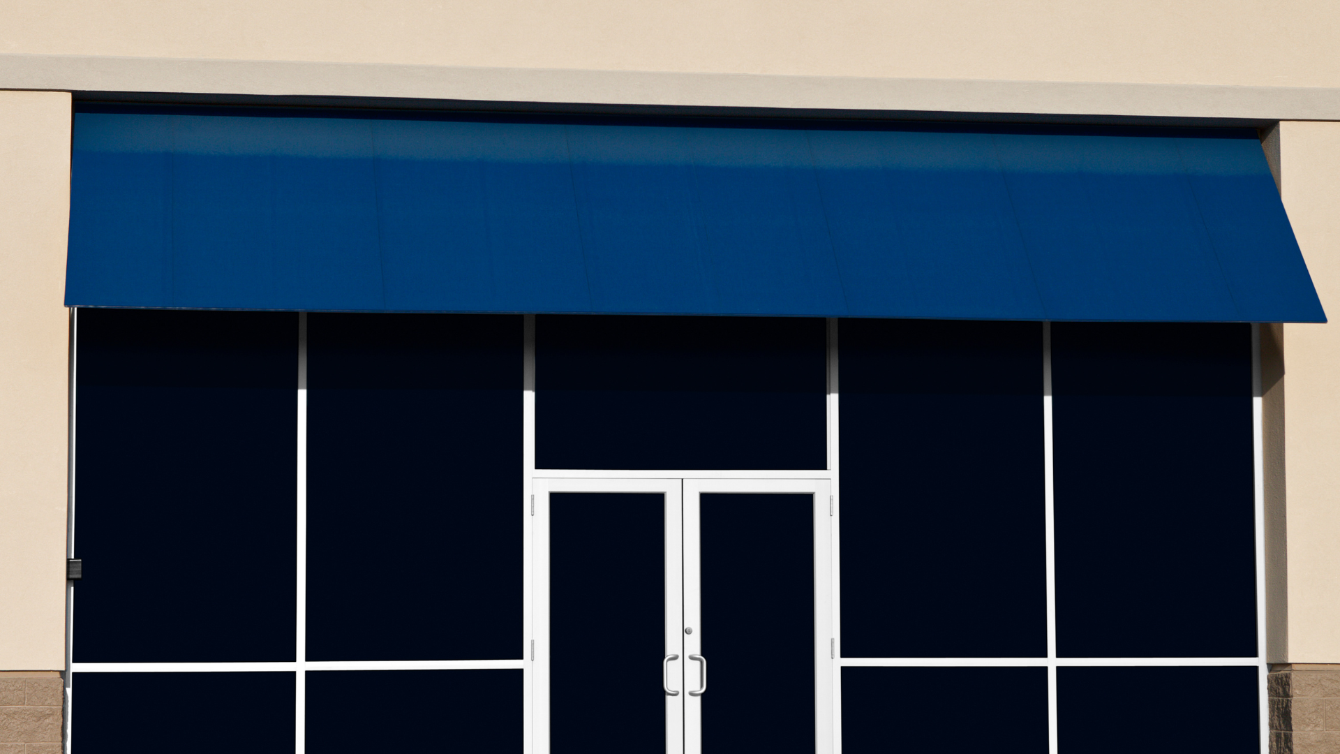 Store Front Window Installation