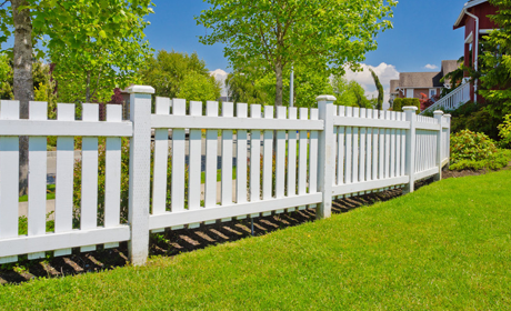 Garden fence installations