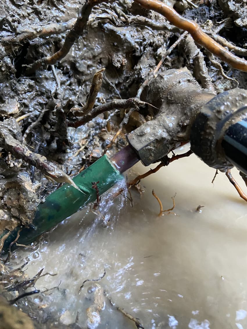Leaking Pipe — Rossi Plumbing in Gold Coast, QLD